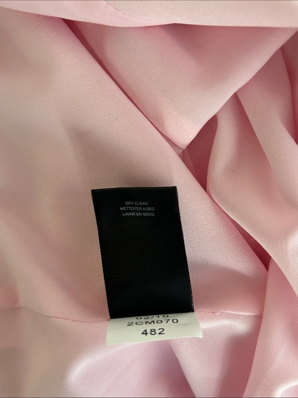 TAHARI ASL Size 10 Light Pink Sheath Dress ROUND NECK SLEEVELESS - Picture 8 of 9